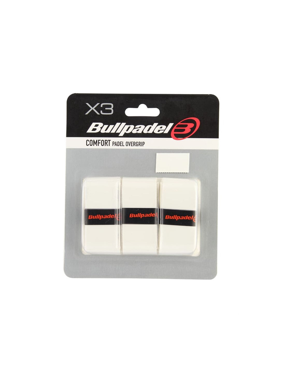 Pack 3 Overgrips Bullpadel Comfort Blanco