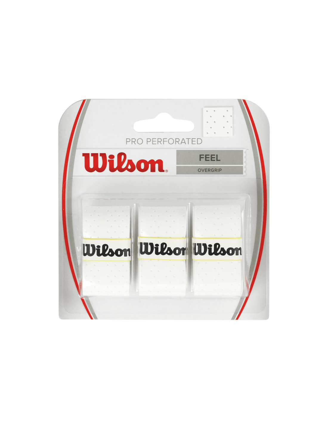 Pack 3 Overgrips Wilson Pro Perforated