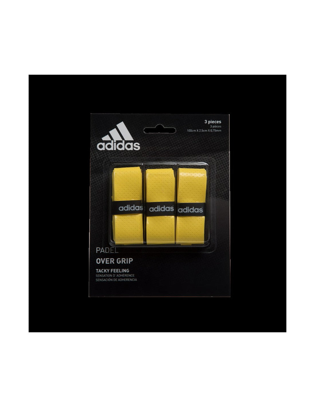 Blister 3 Overgrip Adidas Amarillo