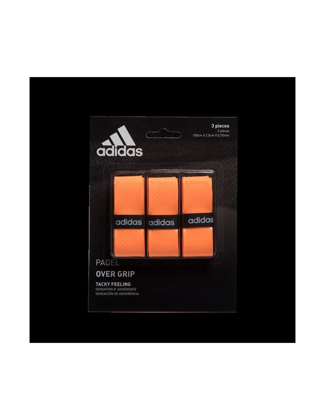Blister 3 Overgrip Adidas Naranja
