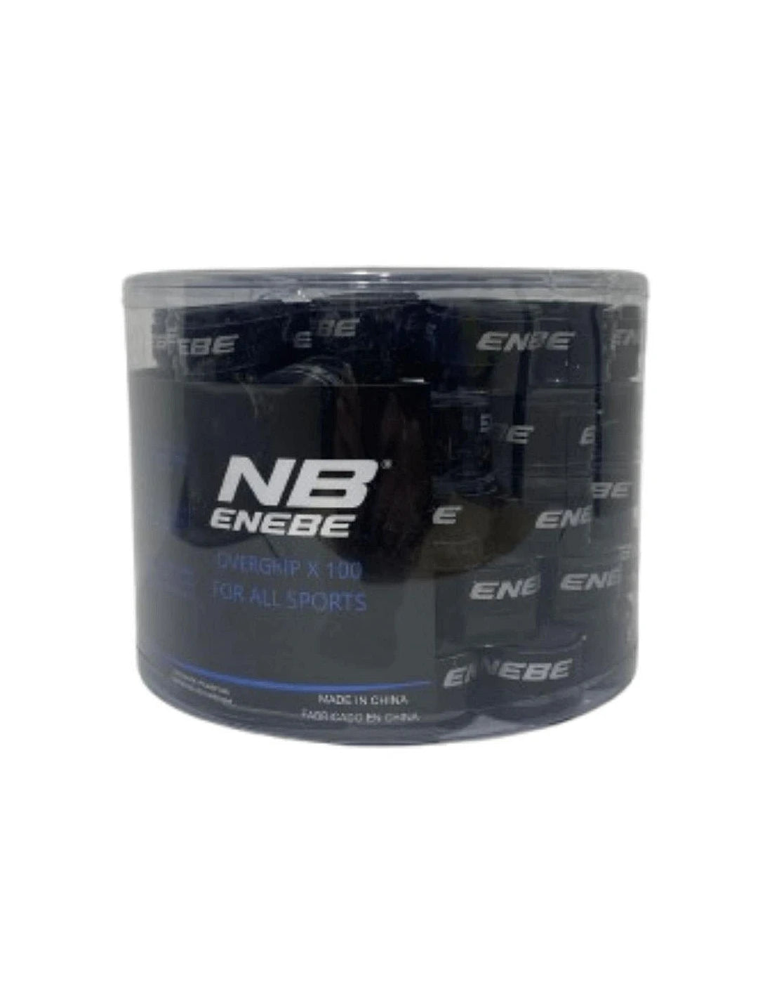 Cubo 100 Overgrips Enebe Negro